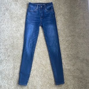 AE super hi-rise jeggings